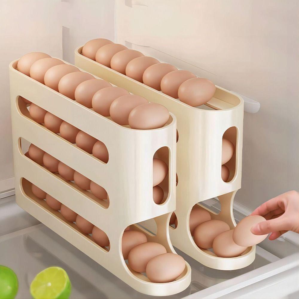 Household Egg Storage Box Large-capacity Refrigerator Organizer Egg Dispenser Refrigerator