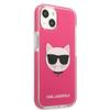 Karl Lagerfeld KLHCP13STPECPI iPhone 13 mini 5.4" hardcase fuchsia/fuschia Choupette Head