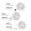 Battery Power LED Ball Garland Lights Fairy String Outdoor Lamp Home Room Christmas Holiday Wedding Party Lights Decoration