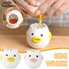 Cartoon Chick Ceramic Egg Divider White Yolk Separator Creative Egg Liquid Filter Baking Utensils Egg Holder Kitchen Supply