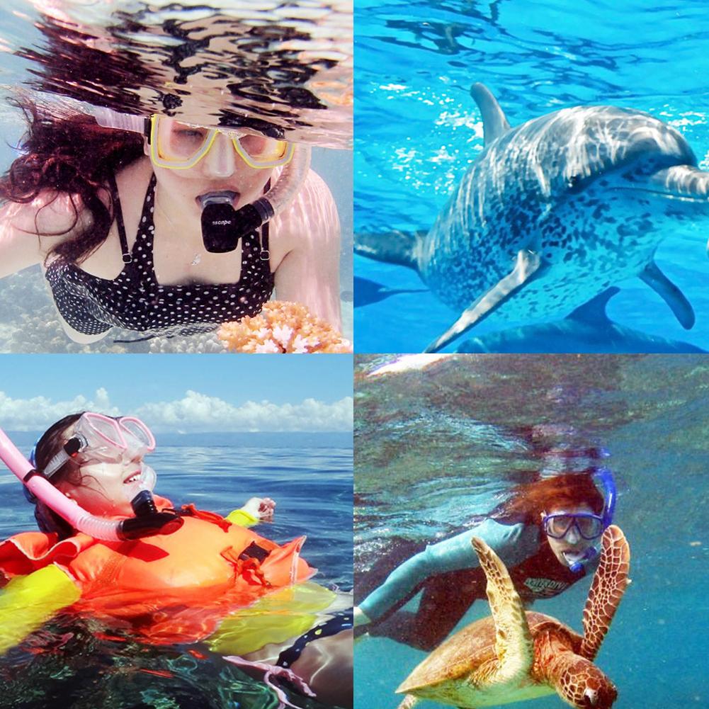 Dry Snorkel Set Diving Glasses Snorkel Swimming Earplugs Professional Snorkeling Set For Swimming Diving