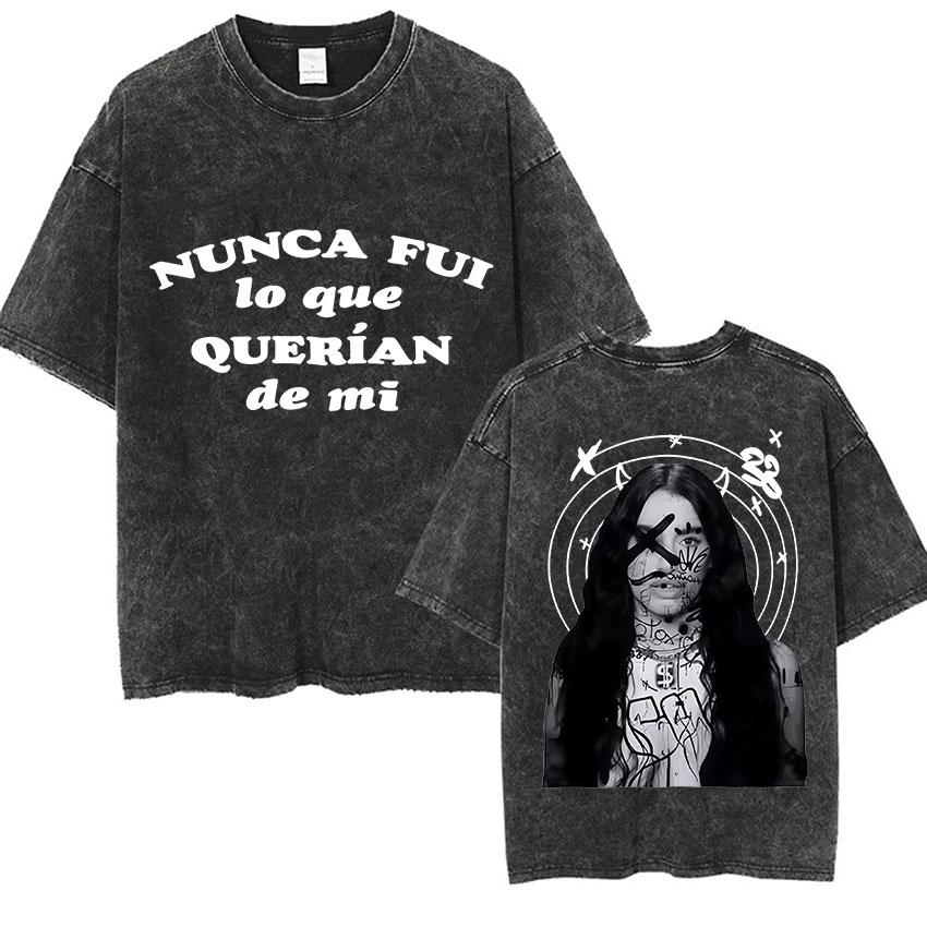 Lali Esposito Estadio Velez Tour  Vintage Washed T Shirts Men Womens Casual Fashion Oversized Tshirt Fans Gift Streetwear