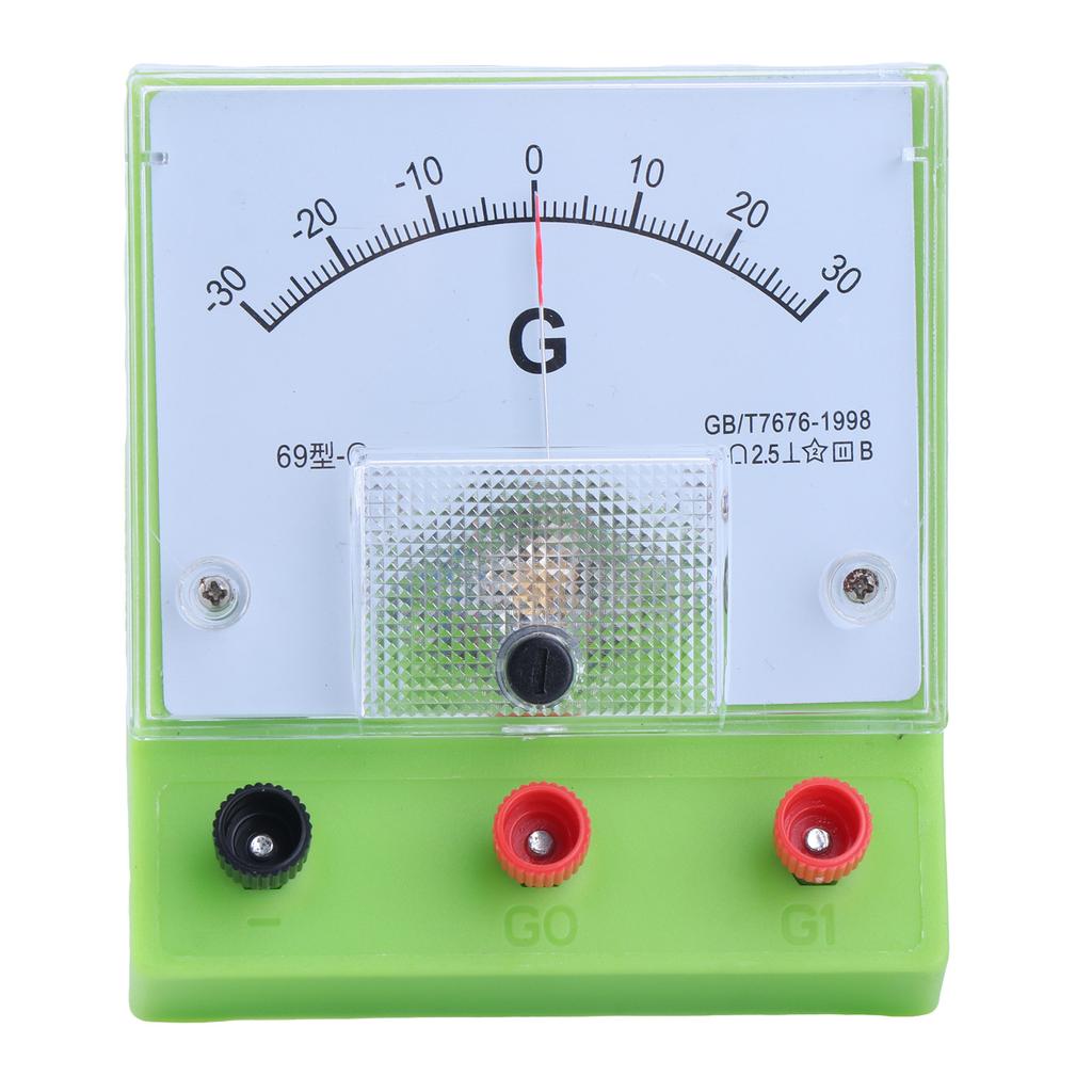 For Experiment Instrument Teaching Demonstration Galvanometer Scientific Ampere Sensor Sensitive Ammeter Detector Analog