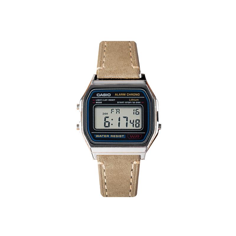 Casio Унисекс серые часы A158WA-1(Watch8--)