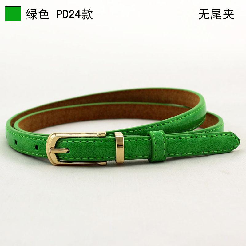 Mary Korean Style Pin Buckle Versatile Dress Belt Female Lady Fine Candy Color Decoration Belt