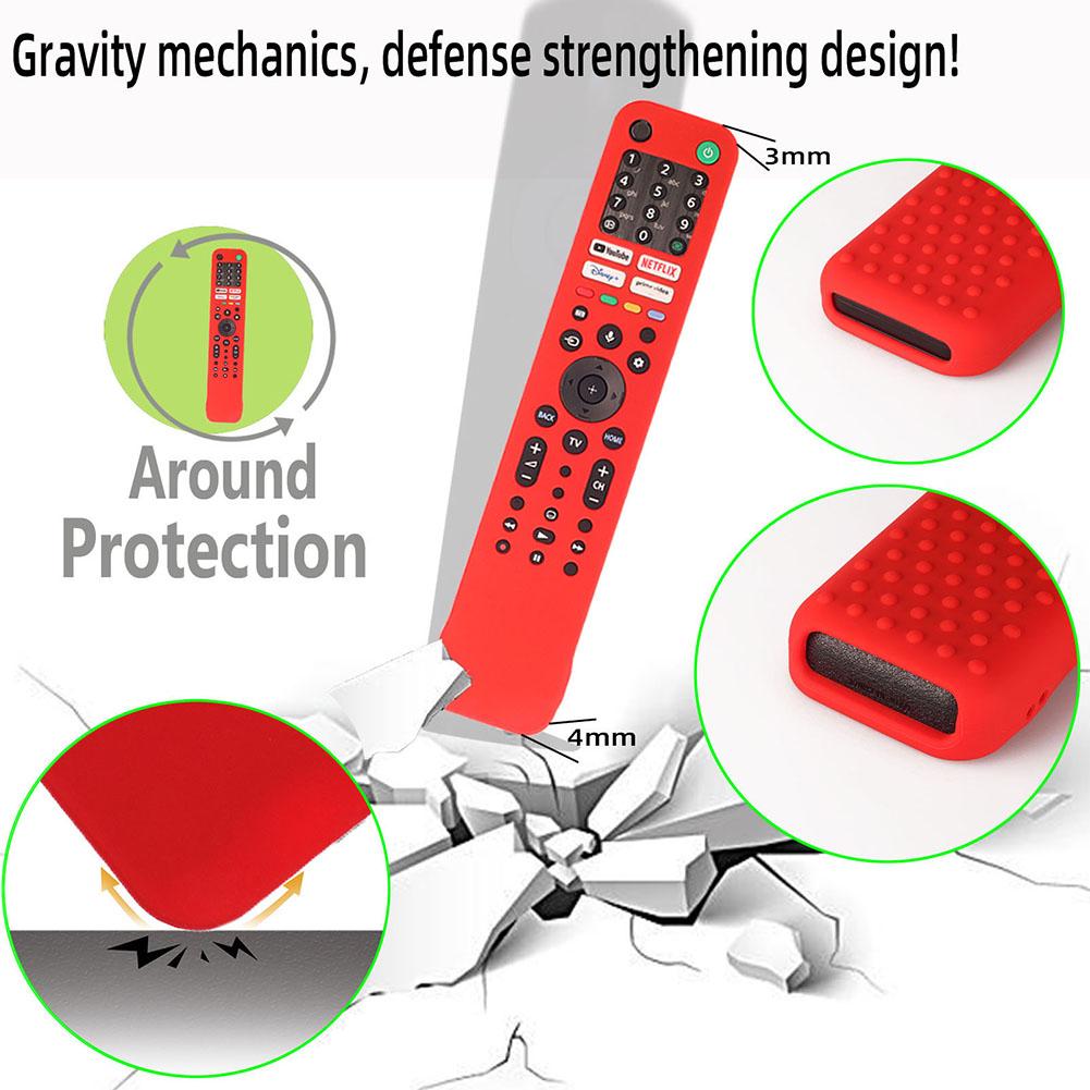 Для Sony RMF-TX520E RMF-TX520P RMF-TX520B RMF-TX520T Умный пульт дистанционного управления Smart TV Чехол Силиконовый Пылезащитный Защитный Чехол-рукав