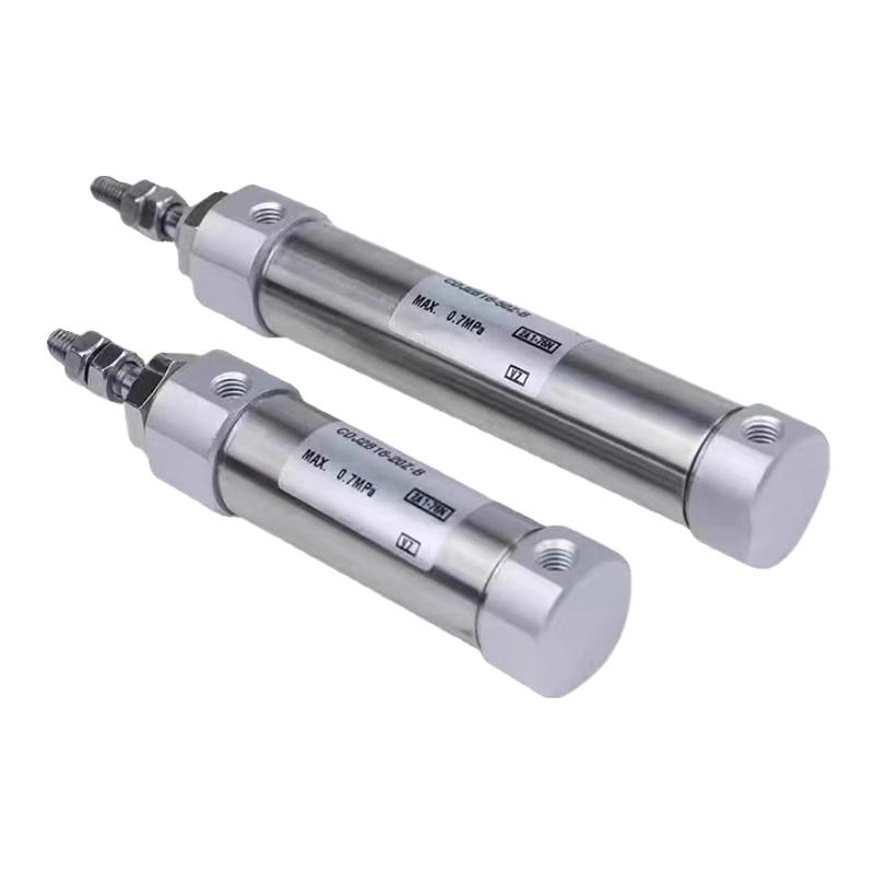3Pcs CDJ2B Type Mini Pneumatic Air Cylinder Double Acting Single Rod 10mm 16mm Bore 10~200mm Stroke CDJ2B10 CDJ2B16