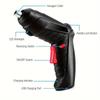 Powerful Impact Electric Screw Driver Set Rotating Handle Cordless Screwdriver  DIY Repairs