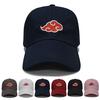Comfortable Cotton Blend Naruto Uzumaki Baseball Cap Featuring Iconic Akatsuki And Uchiha Embroidery
