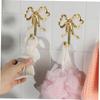 Bow Hook Wall Hanging Coat Hook Wall Peg Hook Sticky Wall Hooks Kitchen Hook Bowknot Wall Hook Vintage Wall Hooks Hat Hooks Bow Hanger Bowknot-Design