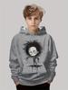 Boys' 3D Christmas Graphic Hoodie Long Sleeve Tops Casual Polyester Hoody Fall Spring Outerwear Sweatshirt Children's Clothing