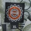 Harley Davidson Сделано в США Узор велосипедов По всему узору Футболка с коротким рукавом Мужская Б/у