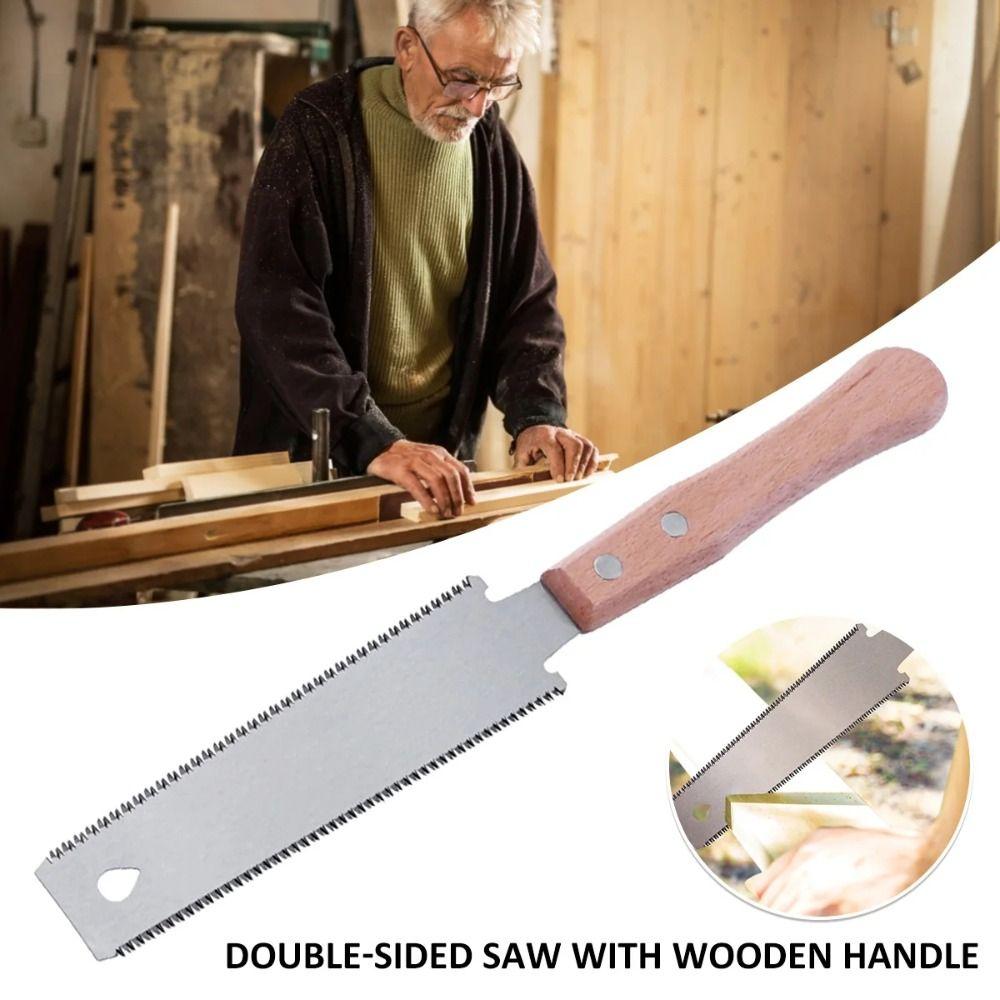 Durable Hand Pull Saw Flexible Straight Edge Saw Flush and Finish Cutting Saw Hand Saw Trimming