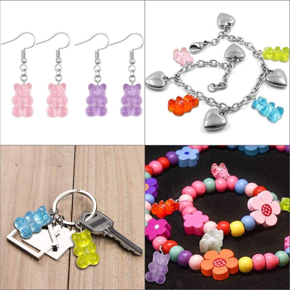 Base Materials DIY Home Decoration Epoxy Resin Mould Bear Silicone Molds Crystal Glue