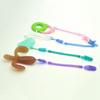 1PC DIY Infant Soother Baby Teething Nipple Strap Pacifier Chain Dummy Clips
