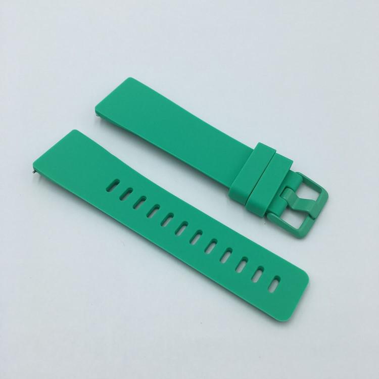 Совместимый силиконовый спортивный ремешок для Fitbit Versa 2 & Versa Lite - Официальный стиль, цветная пряжка, замена
