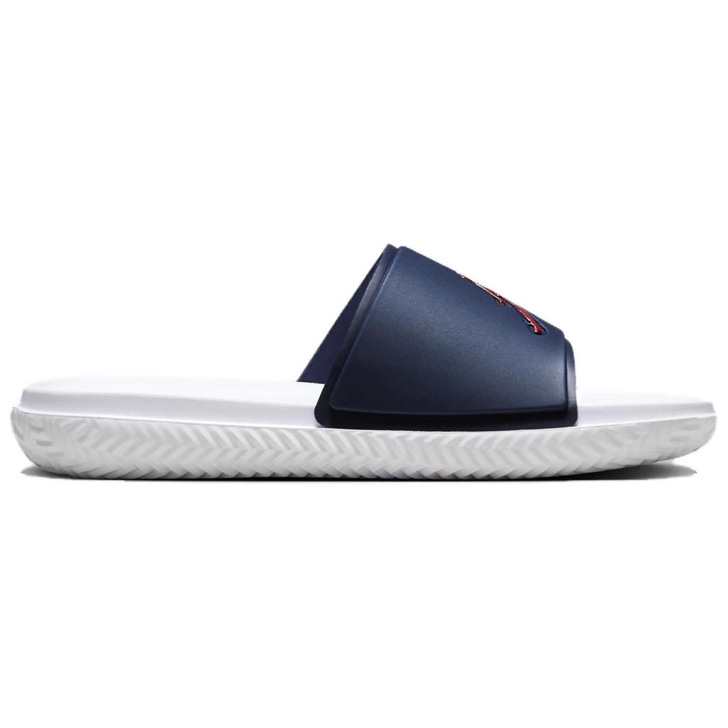 Jordan Шлепанцы Jumpman Slide темно-синие с белым и красным FQ1598-402