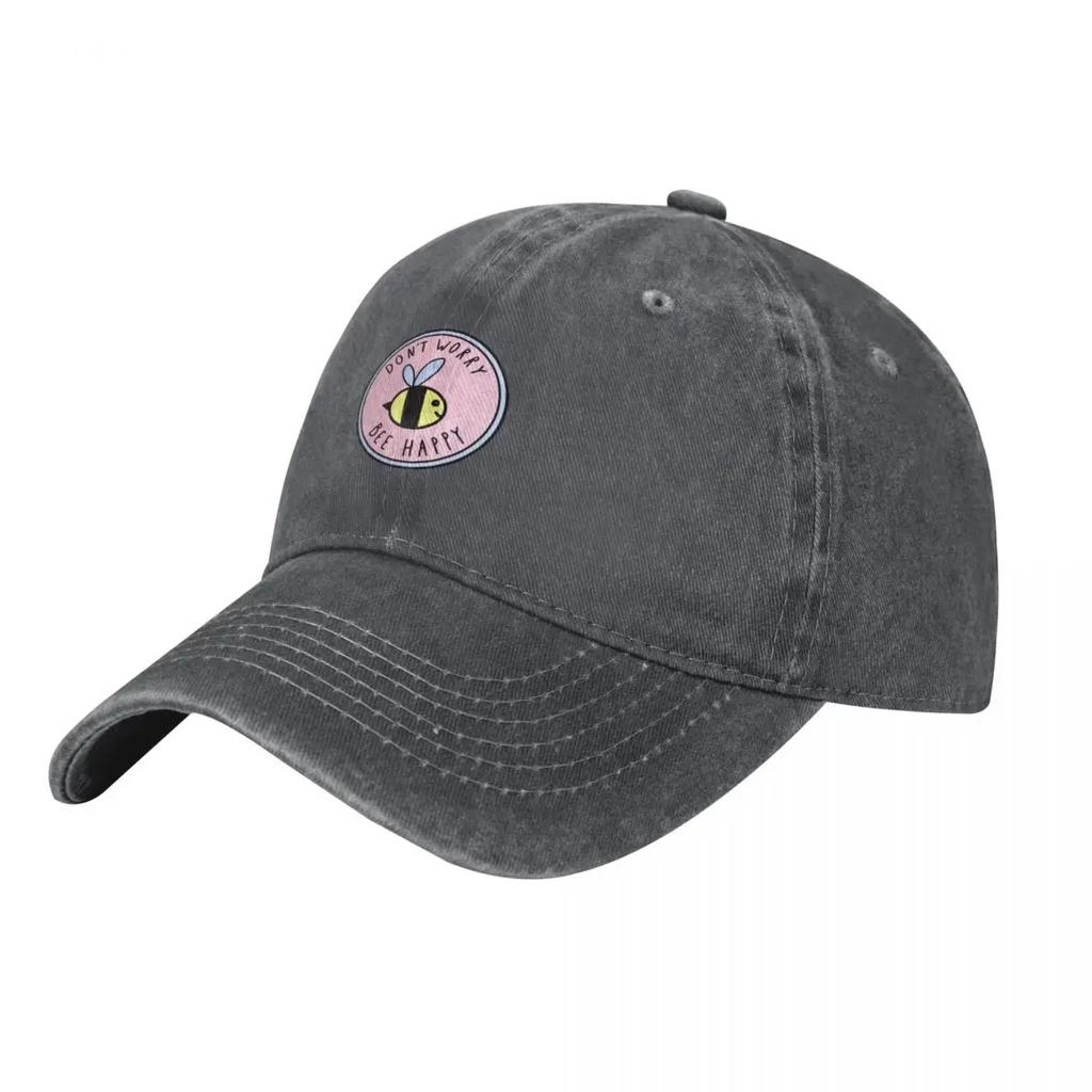 Dont Worry Bee Happy Baseball Cap Luxury Unisex cap Hip Hop Hood Rugby Unisexs Luxury Womens