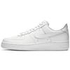 Nike Air Force 1 Leather Abrasion Resistant Low top Skateboard Shoes Unisex Black White CW2288-111(Team520-)