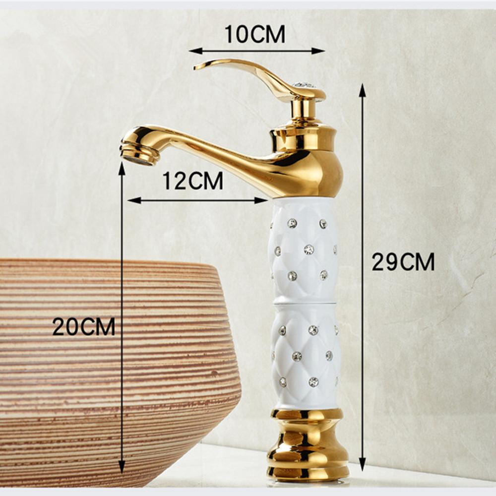 Tuqiu смеситель для ванной комнаты латунный золотой белый смеситель для раковины холодной и горячей воды кран для раковины настенный черный розово-золотой кран