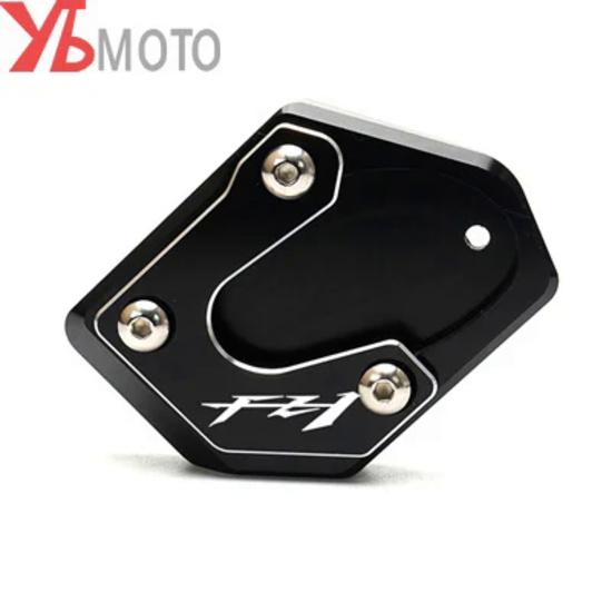 For Yamaha FZ1 FZ 1 2006-2015 FZ6 FZ6R FZ6-S2 2004-2009 Accessories Motorcycle Aluminum Kickstand Foot Side Stand Extension Pad