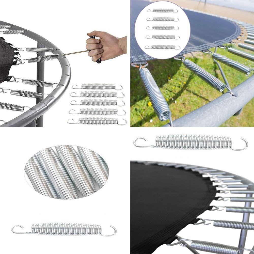 Portable Jumping Bed Heavy Duty Trampoline Springs Stretching Spring For Children's Pull Tool