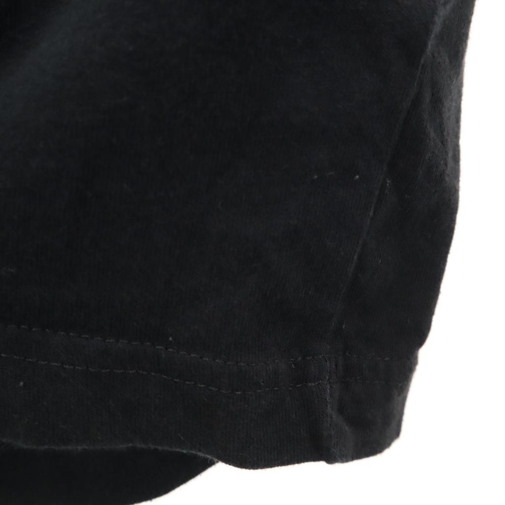 Adidas Originals Футболка с коротким рукавом с большим логотипом Трилистника S черная Мужская Б/У