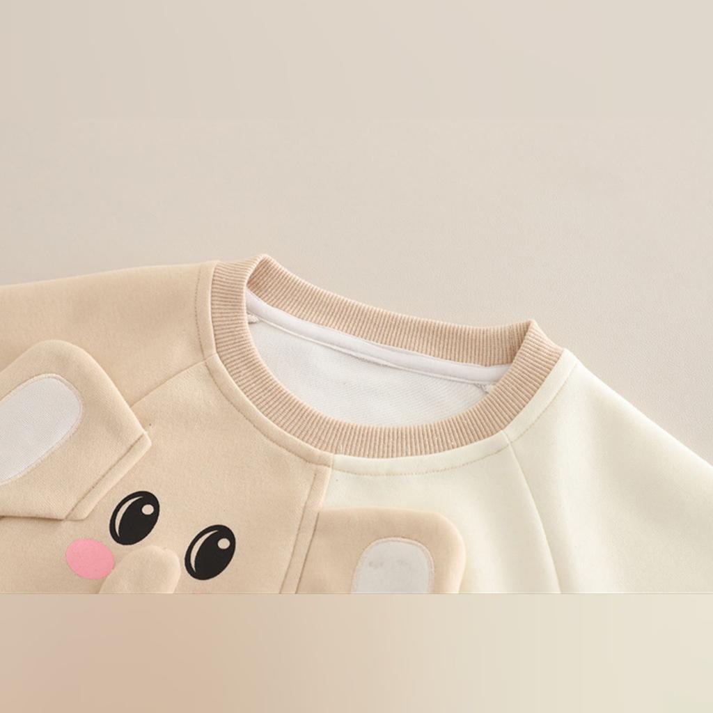 Детский повседневный комплект с длинным рукавом, удобные наряды для повседневной носки