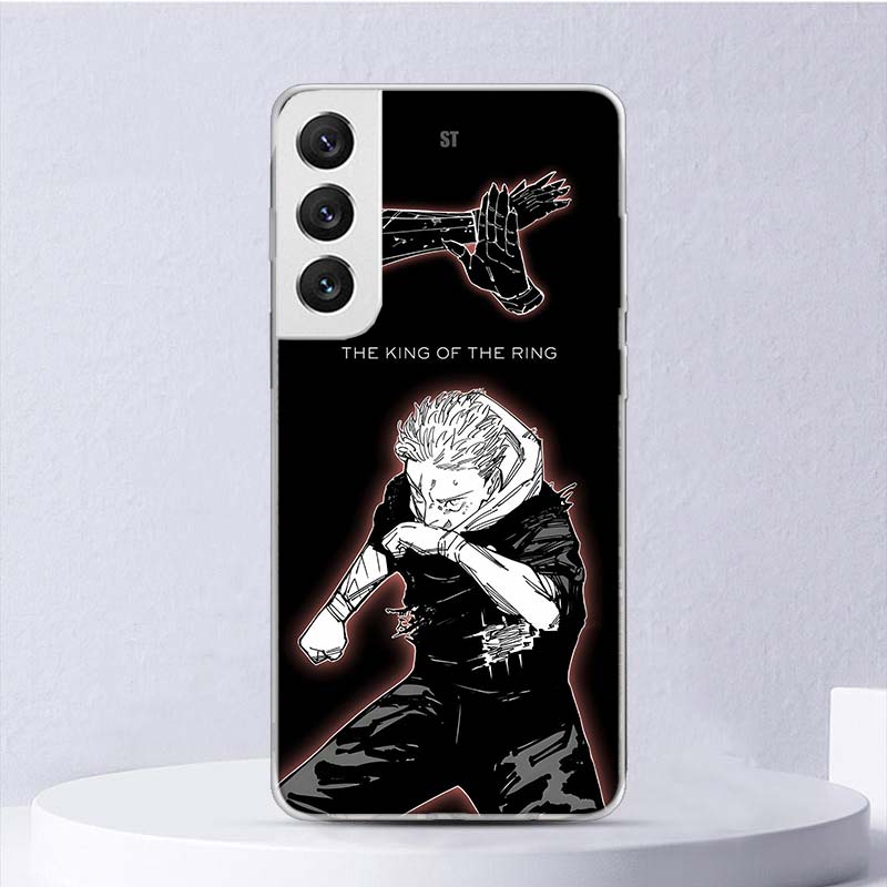 Kaisen J-Jujutsu Art Мягкий чехол для Samsung Galaxy S25 S24 S23 S22 Ultra Чехол для телефона S20 FE S21 Plus S25 Edge + Funda Coque Galax