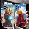 LO45 Fullmetal Alchemist Case for Motorola G10 G20 G30 G31 G32 G34 G35 G41 G42 G50 G51 G52 G55 G60 G60S G62 G71 G72 G75