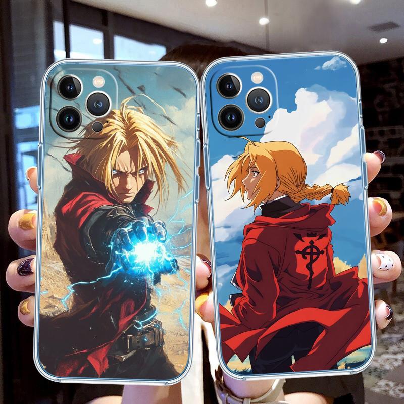 LO45 Fullmetal Alchemist Case for Motorola G10 G20 G30 G31 G32 G34 G35 G41 G42 G50 G51 G52 G55 G60 G60S G62 G71 G72 G75