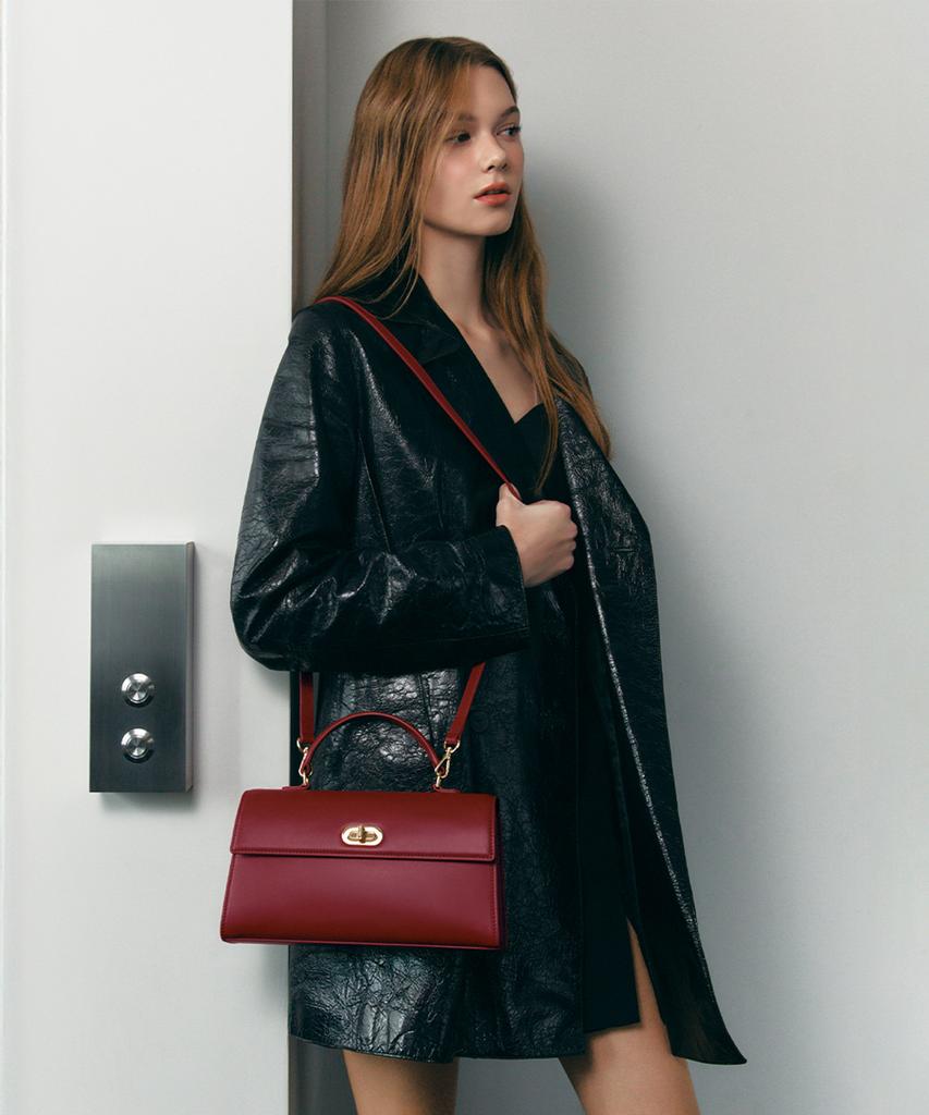 Clave Lena Wine Tote Bag