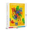 Children Educational Toy Mini Folding Chair Balanced Game Desktop Chair Stacking Game Toys