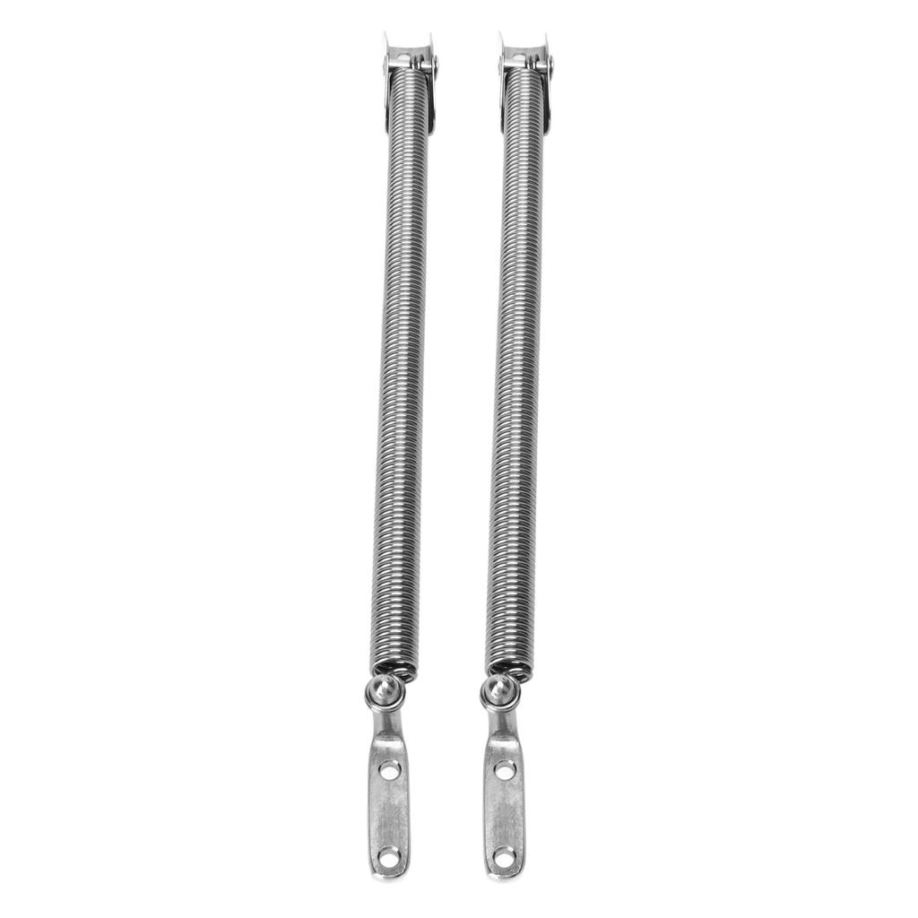 2 Pcs Spring Hatch Holder 320mm Length Heavy Duty Stainless Steel High Strength Hatch Lid Support Spring Holder