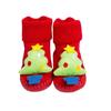 Newborn Baby Boys Girls Christmas Floor Socks Anti-Slip Baby Step Socks