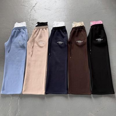 Европейский и американский ретро уличный хип-хоп пара свободные двойная талия ложный двухкомпонентный спортивные штаны