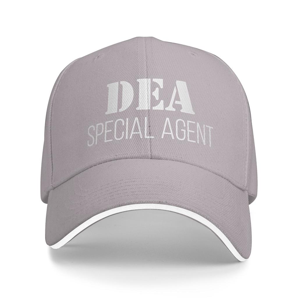 Специальный агент DEA Повседневная бейсболка Летняя Тракер Кепка для бега Хиппи Snapback Унисекс Мужская y2k Ретро Бейсболки