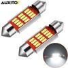 2x C5W 6418 36MM Светодиодная лампа подсветки номерного знака 6000K Белый
