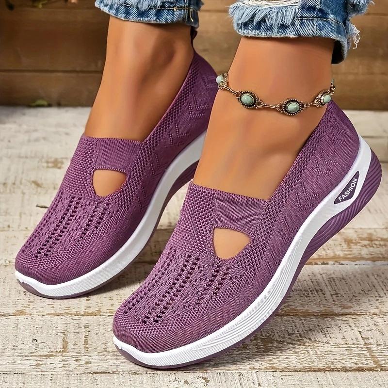 Women's Summer New Casual Shoes, Soft Soled Breathable Fashionable Mom's Shoes Sports Shoes for Women
