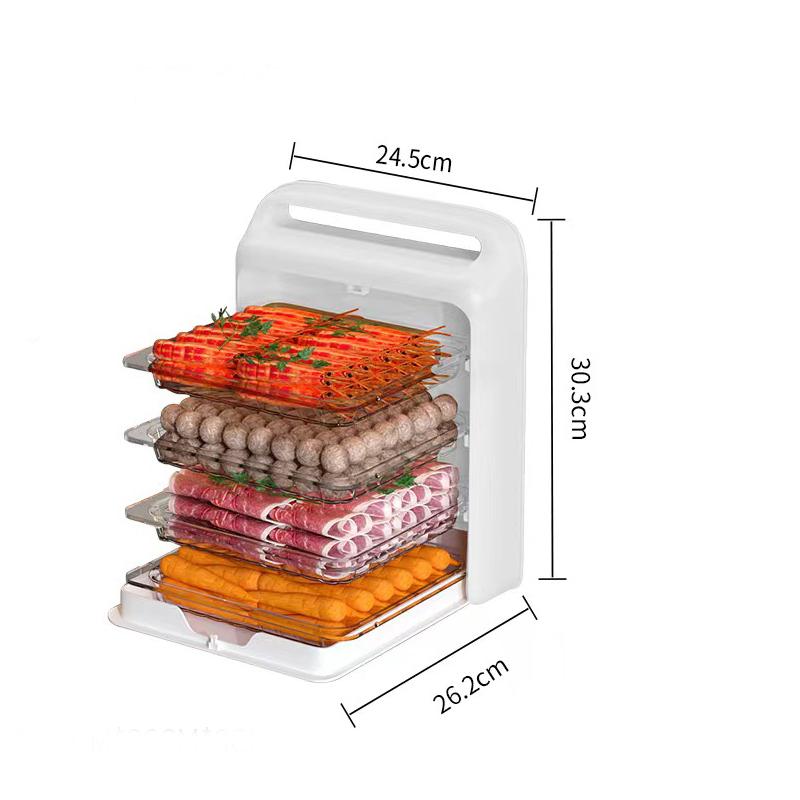 Запасная тарелка для дома настенная без перфорации кухонная многофункциональная многослойная подставка для хранения складная гарнир для горячего горшка