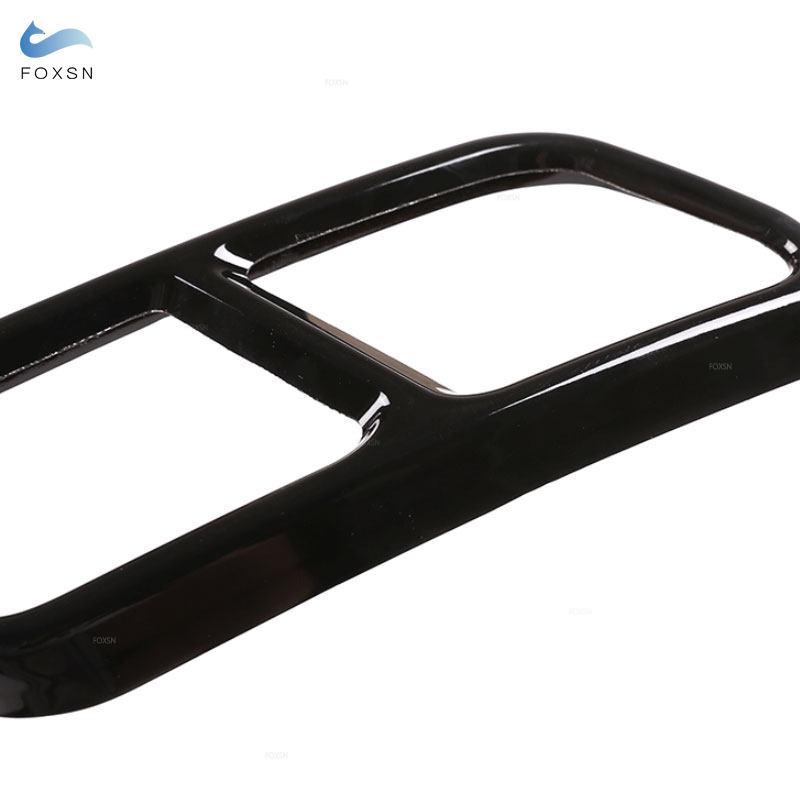 Автомобильные аксессуары из нержавеющей стали, хвостовой глушитель, выходная крышка выхлопной трубы, накладка для Mercedes Benz S Class W221 W222 C217 W251