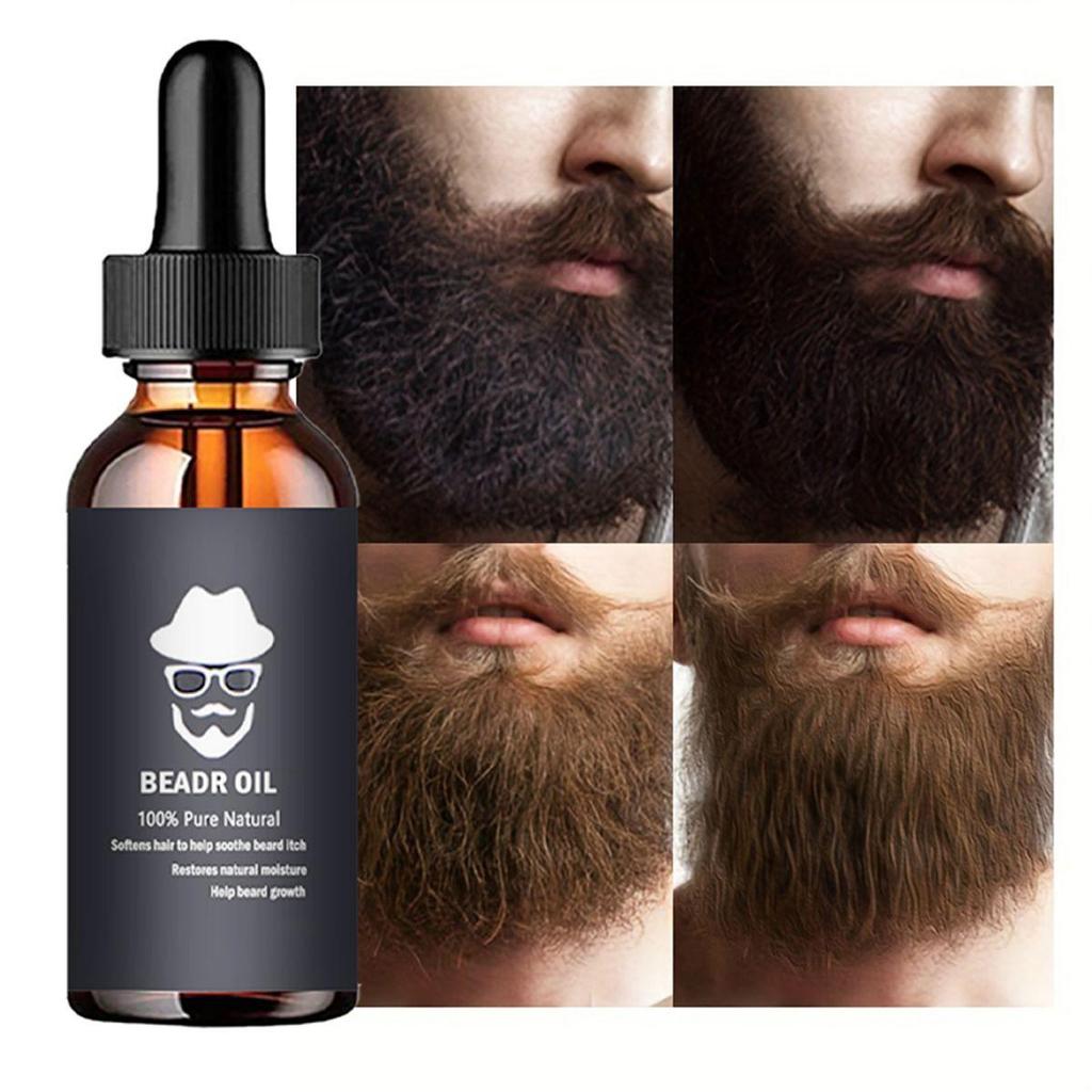 5ML/15ML/30ML/50ML/Natural Beard Growth Oil Facial Hair Grow Beard Essential Oil for Men Styling Beard Grooming Products