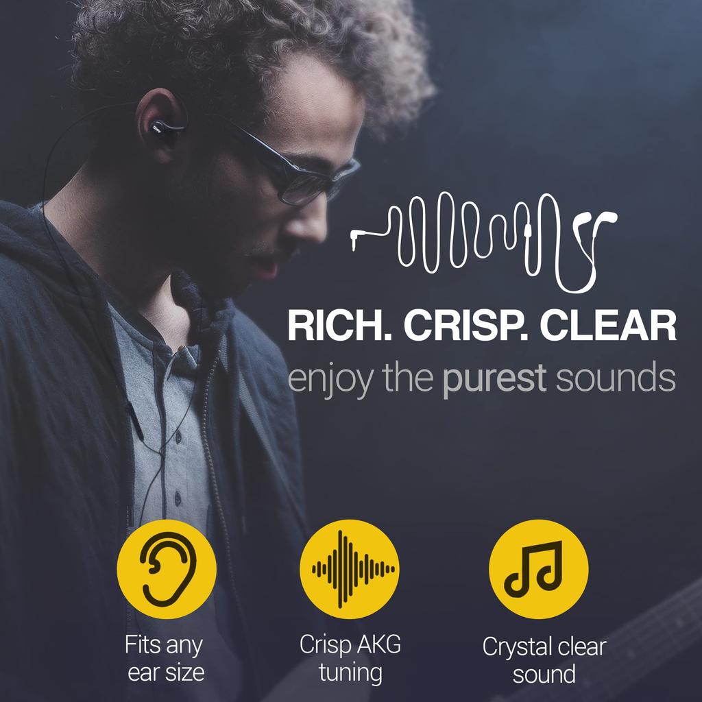 Наушники SAMSUNG AKG для Galaxy S23 Ultra, оригинальные наушники USB Type C с пультом управления, микрофоном, оплетенные, с бархатным чехлом, черные — внутриканальные и