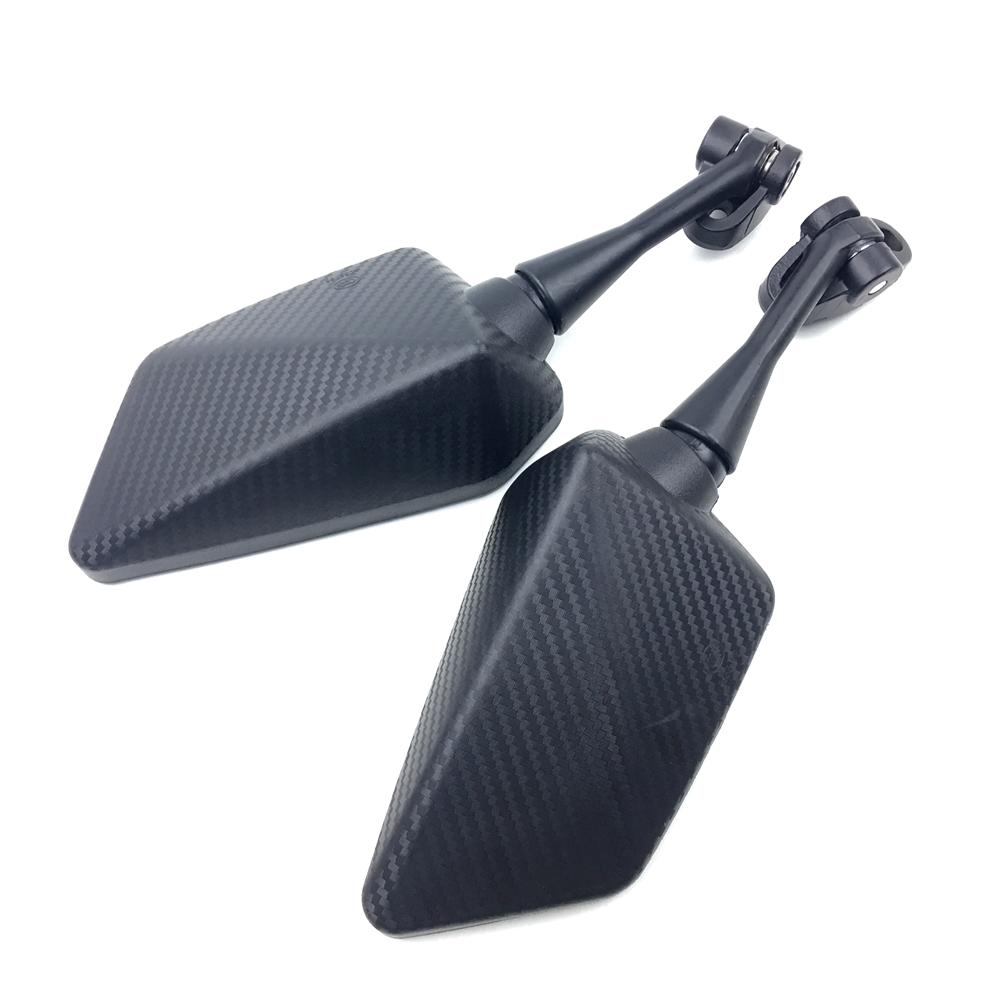 Зеркало заднего вида для мотоцикла и скутера, карбоновое, для Yamaha YZF R1 R6 R25 R15 R125 R3 R1S R1M FZ6R, зеркала