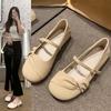 Niche Mary Jane Shoes Fashionable and Comfortable Single Shoes Spring Sandals Flat Gentle Shoes