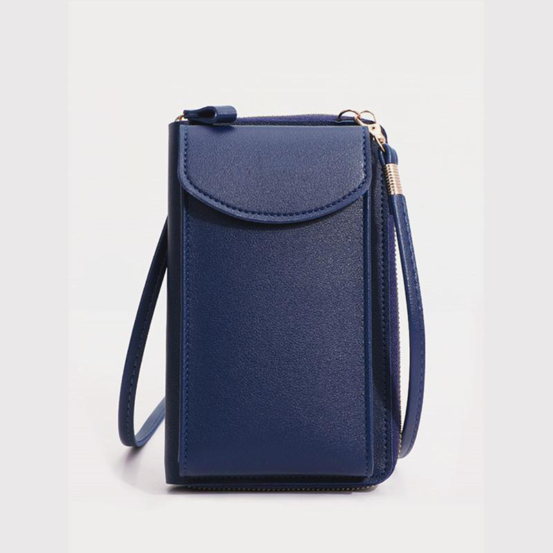 Yogodlns Модная сумка через плечо для мобильного телефона для женщин из искусственной кожи, маленькая сумка через плечо