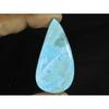 23X45X7MM Natural Blue Larimar Pear Shape Cabochon Loose Gemstone 69Cts. LR-54