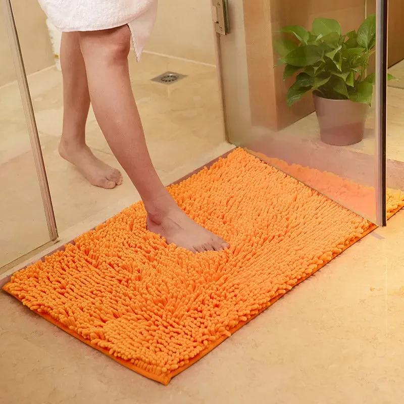 Rectangular Floor Door Mat Carpet, 40X60cm, Soft, Non - slip, Bathroom, Floor Door Mat, Dirt Barrier