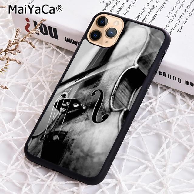 Музыкальные ноты Скрипка Классический Чехол для телефона Для iPhone 17 Air 16 15 14 plus 12 13 pro max Защитная крышка coque