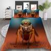 Polyester Quilt Cover Pillowcase Three-Piece Insect Series 3D Digital Printing